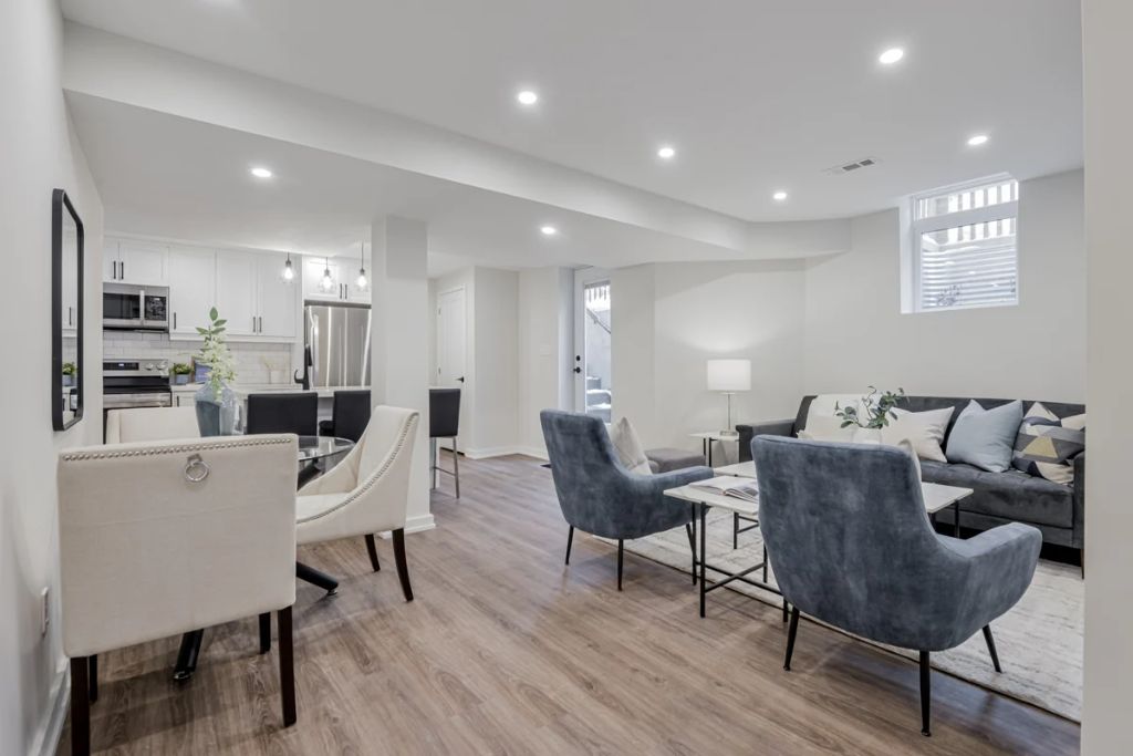 Basement apartment ADU conversion